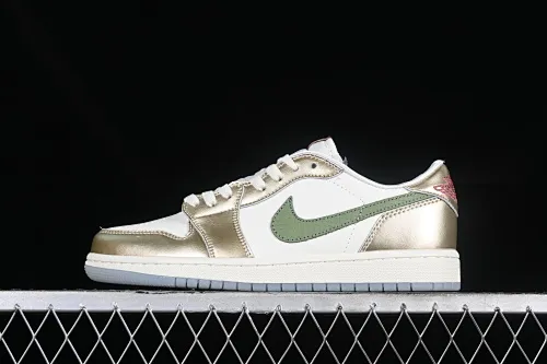 All categories Air Jordan Jordan series basketball shoes Air Jordan 1 Low Air Jordan 1 Low OG GS "Chinese New Year" AJ1 Joe 1 Year of the Dragon zodiac color low-top cultural casual sneakers FQ6593-100